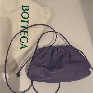 Bottega Veneta Purple Crossbody Bag with Soft Slouchy Design
